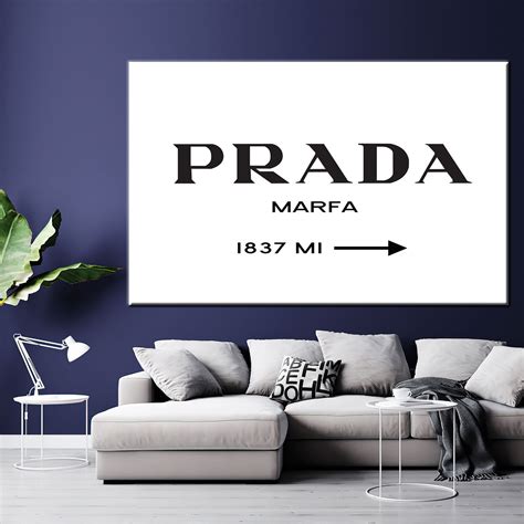 prada marfa 1837 mi poster|Prada marfa.